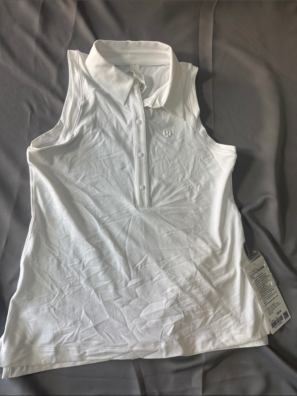 Lululemon quick dry sleeveless polo